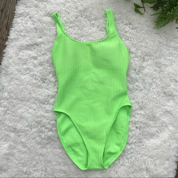 Sessa Other - Sessa Vintage Neon One Piece Suit High Cut Hips